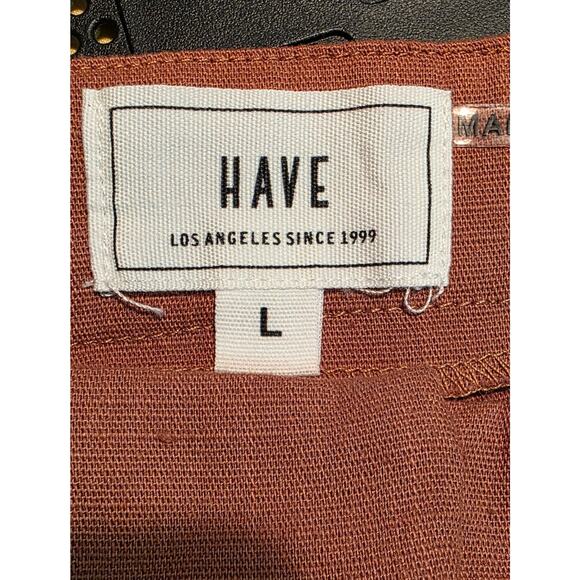 Have Los Angeles Womens Career Dress Pants Size L NWT Rust - Picture 3 of 6